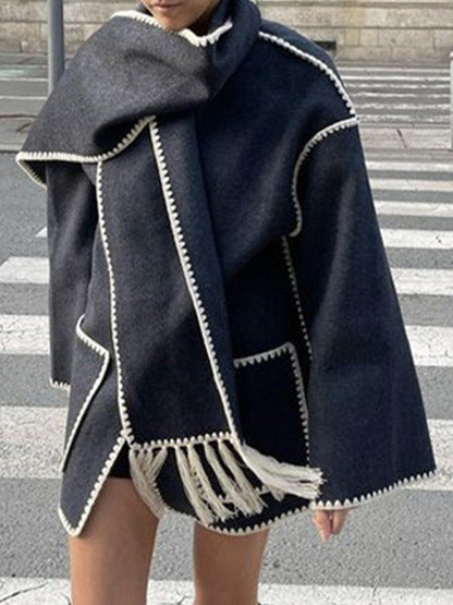 Scarf Tassel Coats