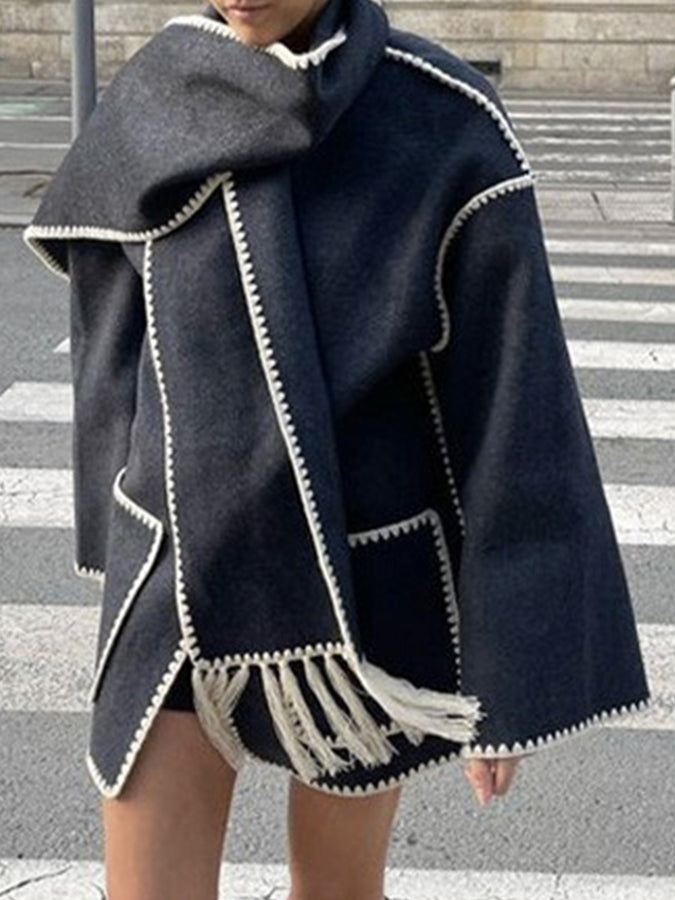 Scarf Tassel Coats