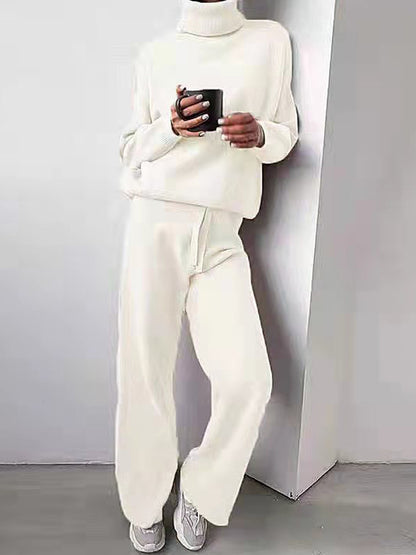 Long Sleeves Top and Pants Two Pieces Sets
