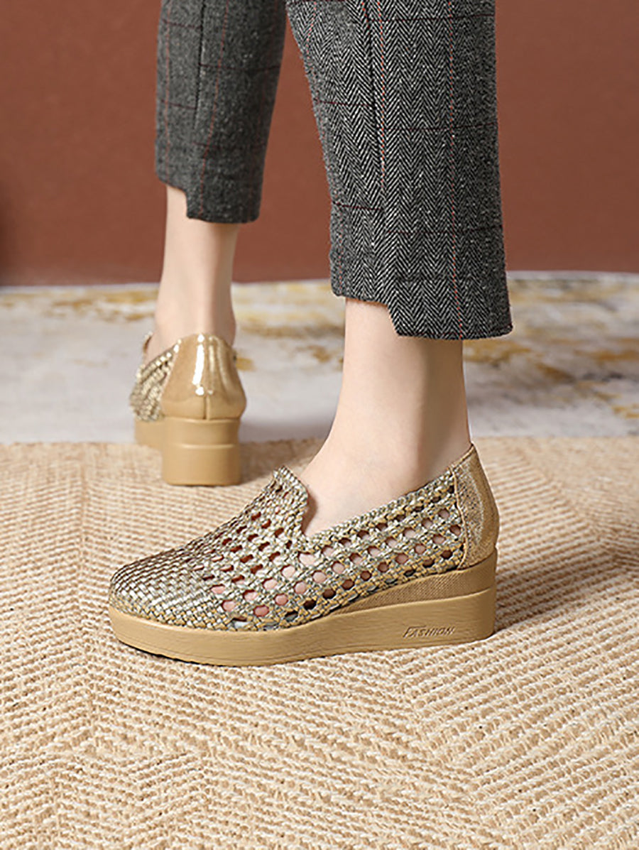 Summer Cutout Platform Sandal Sc1040
