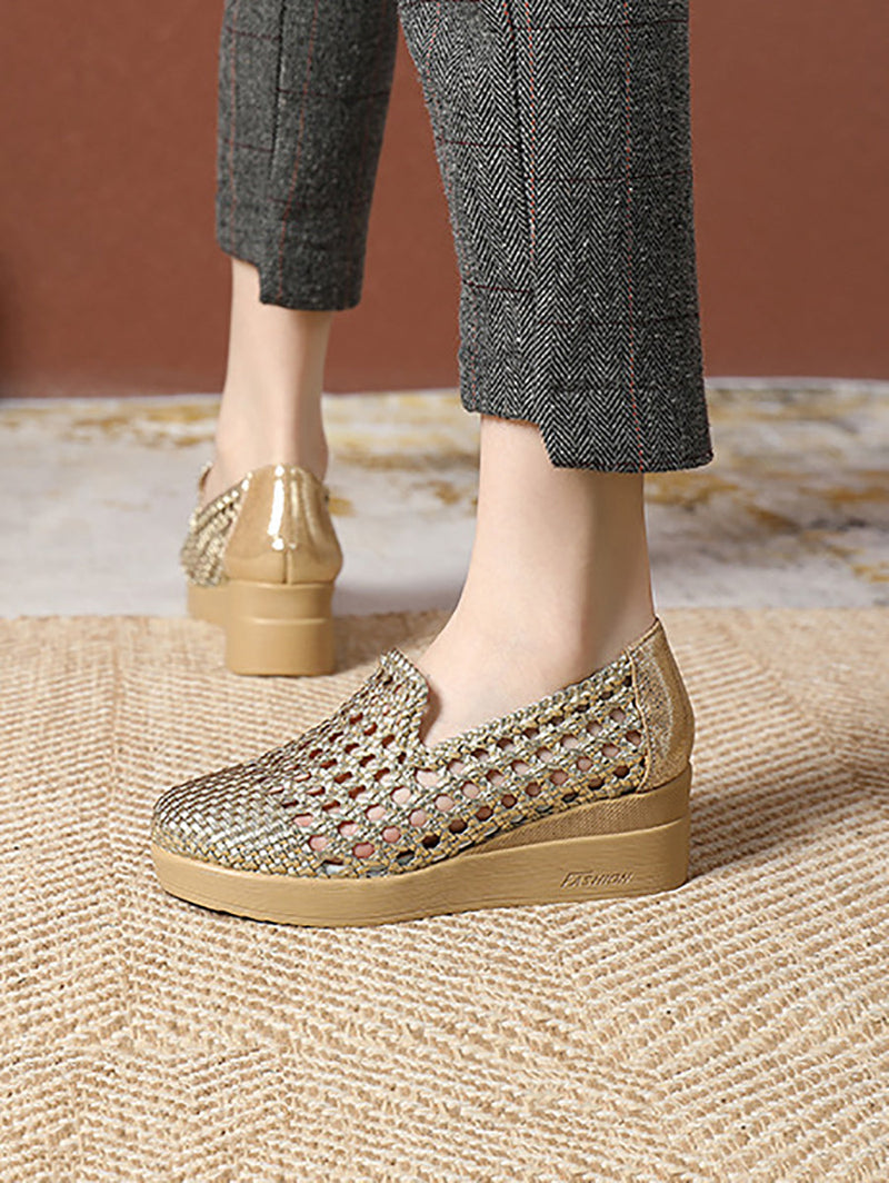 Summer Cutout Platform Sandal Sc1040