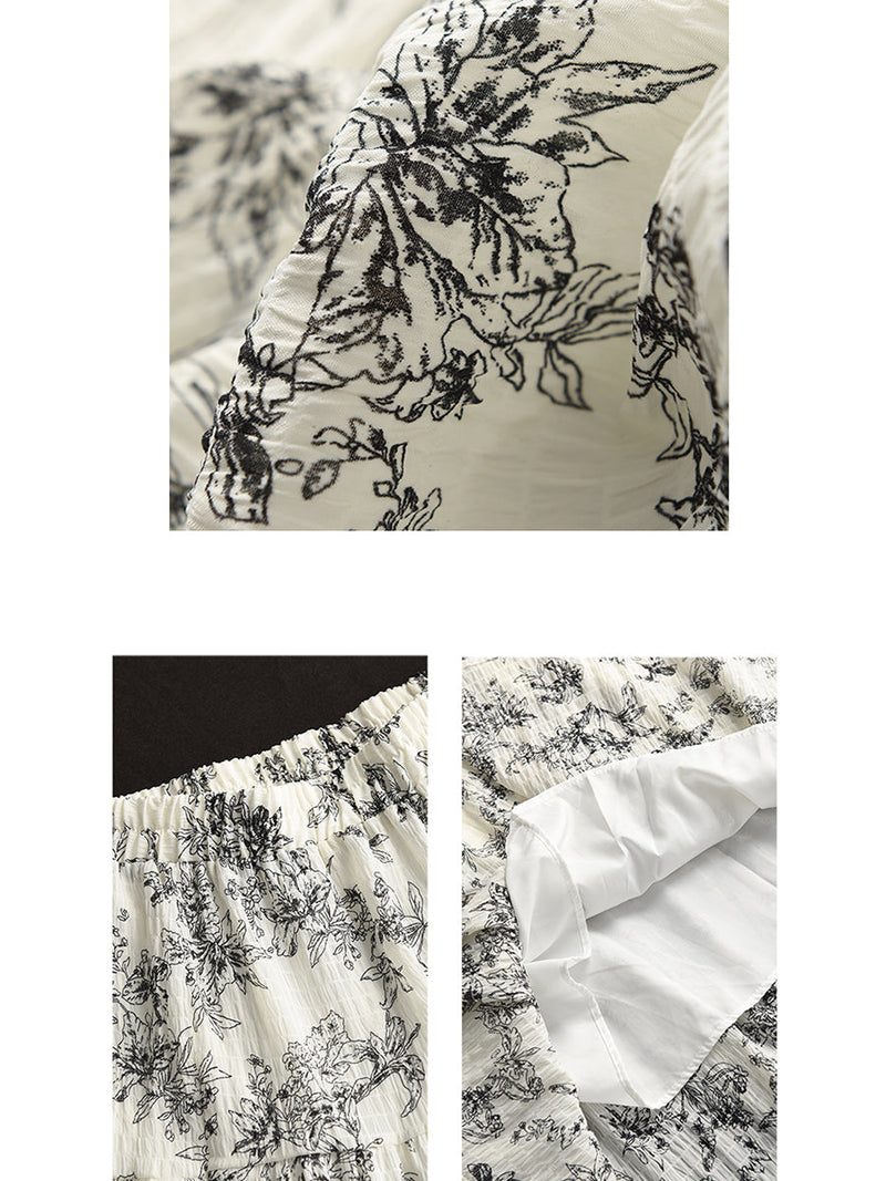 Summer Cotton Loose Skirt Cv1037
