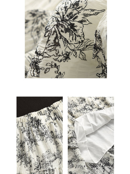 Summer Cotton Loose Skirt Bn1017