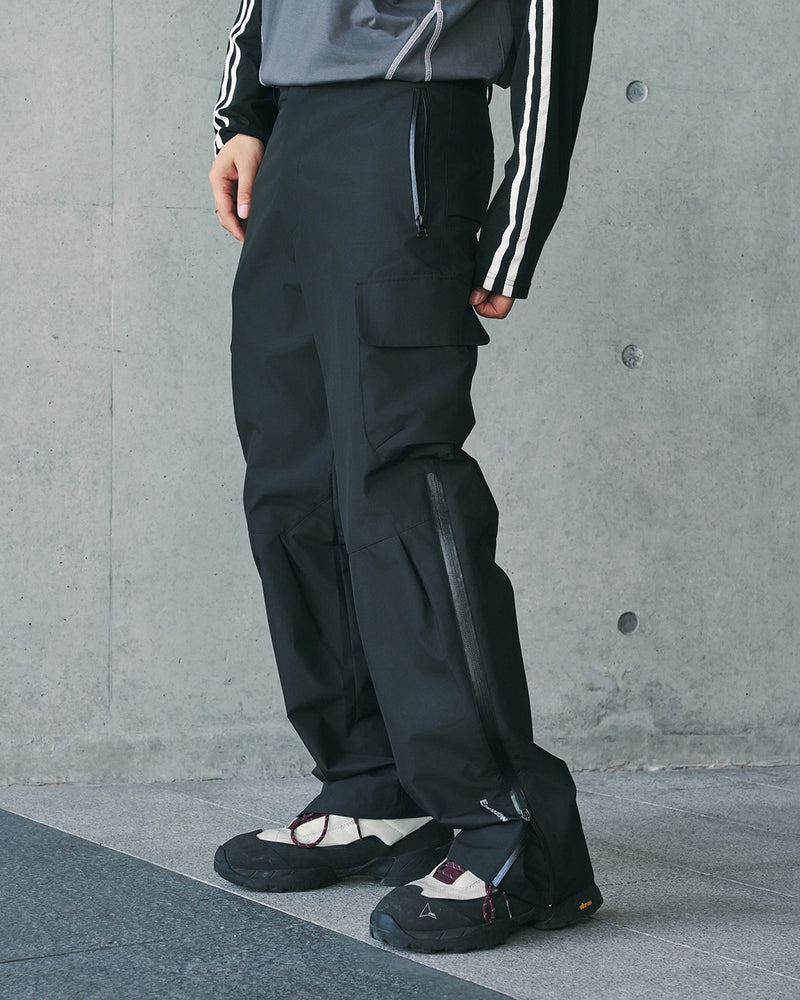 Utility Pleated Spliced Cargo Pants