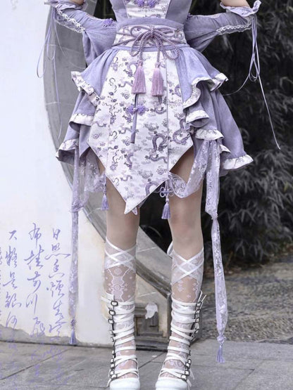 Chinese Qipao Inspired Lolita Skirt