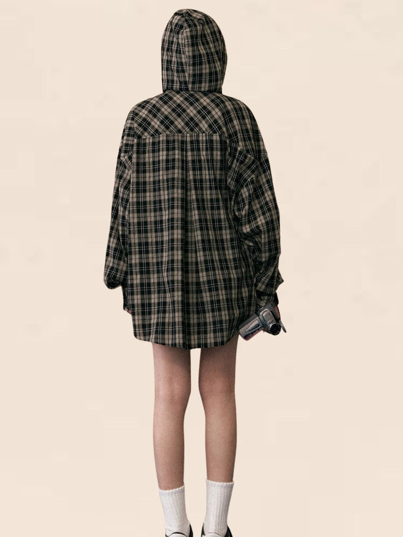 Plaid Bow Tie Two-piece Set-up