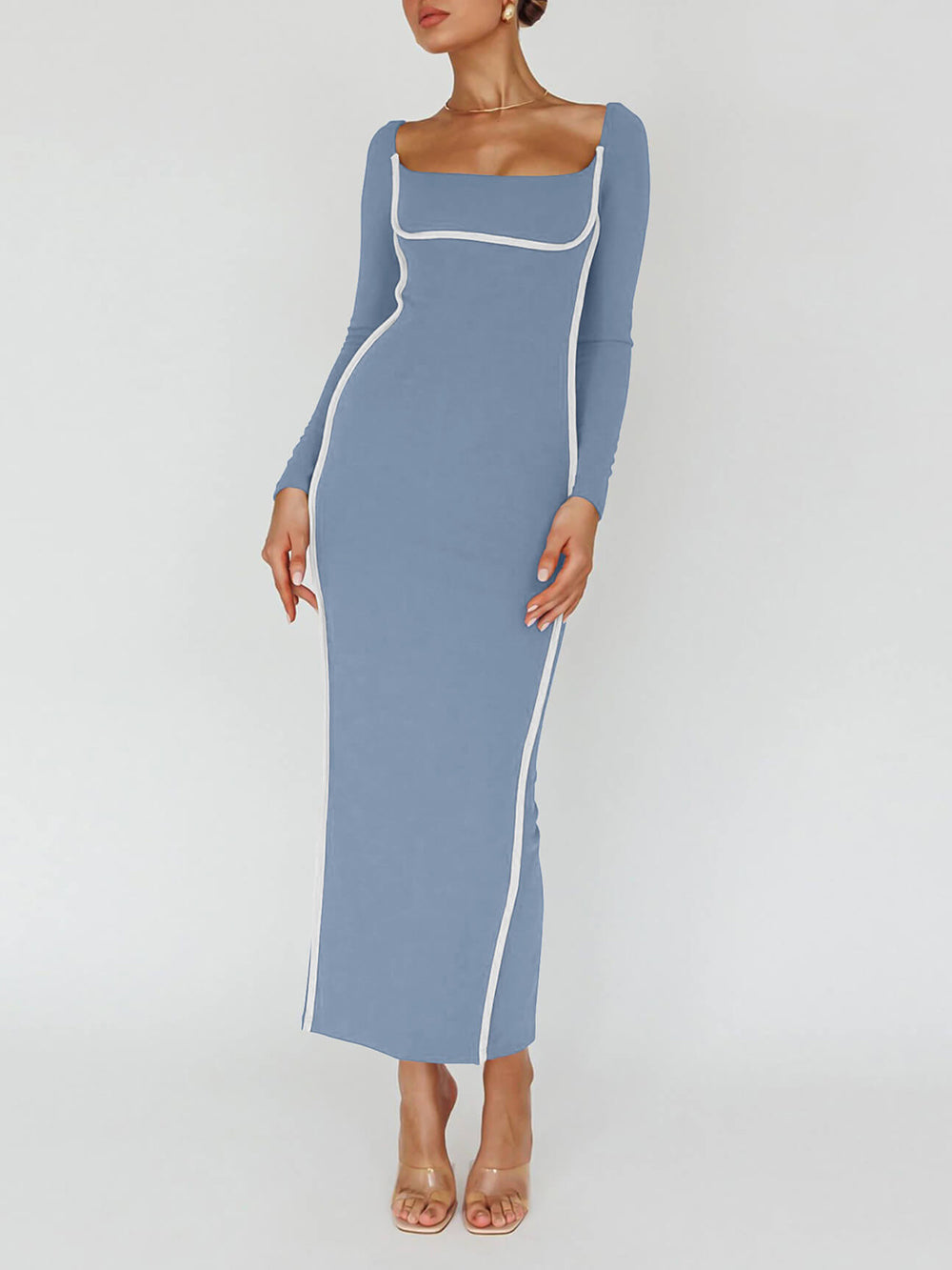 A-list Glam Maxi Dress