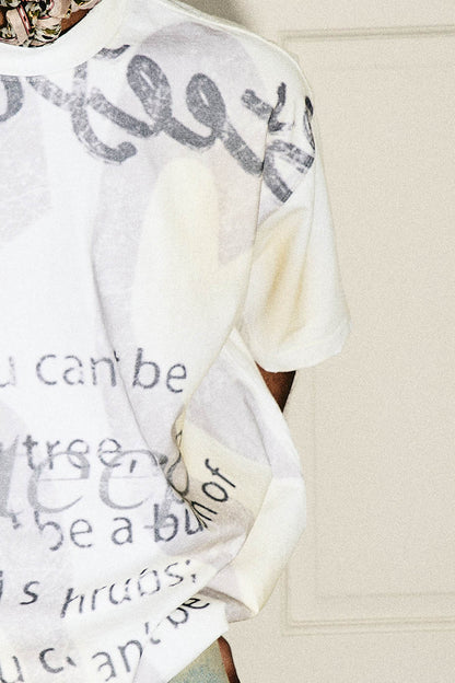 Graphic Text T-shirt