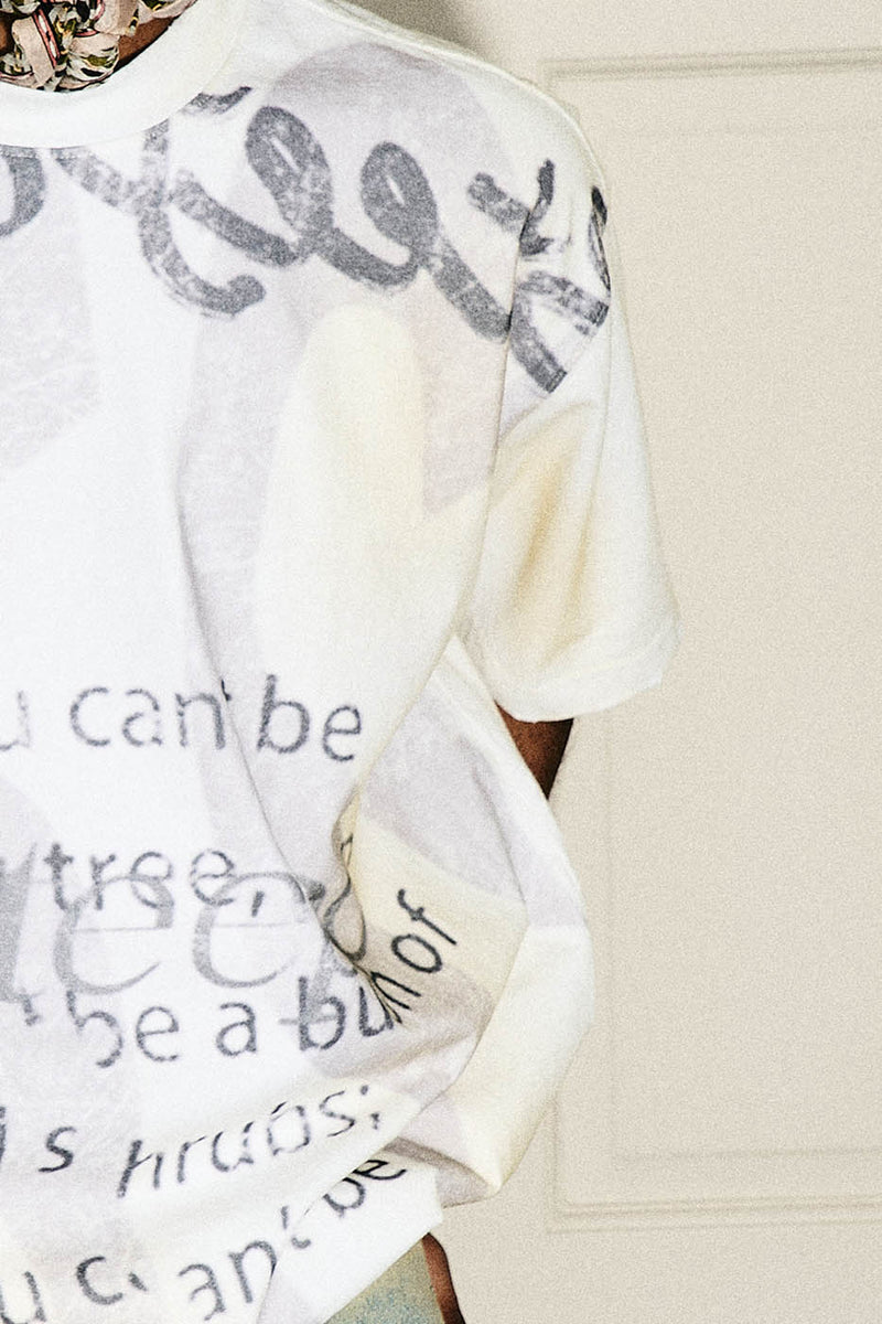 Graphic Text T-shirt
