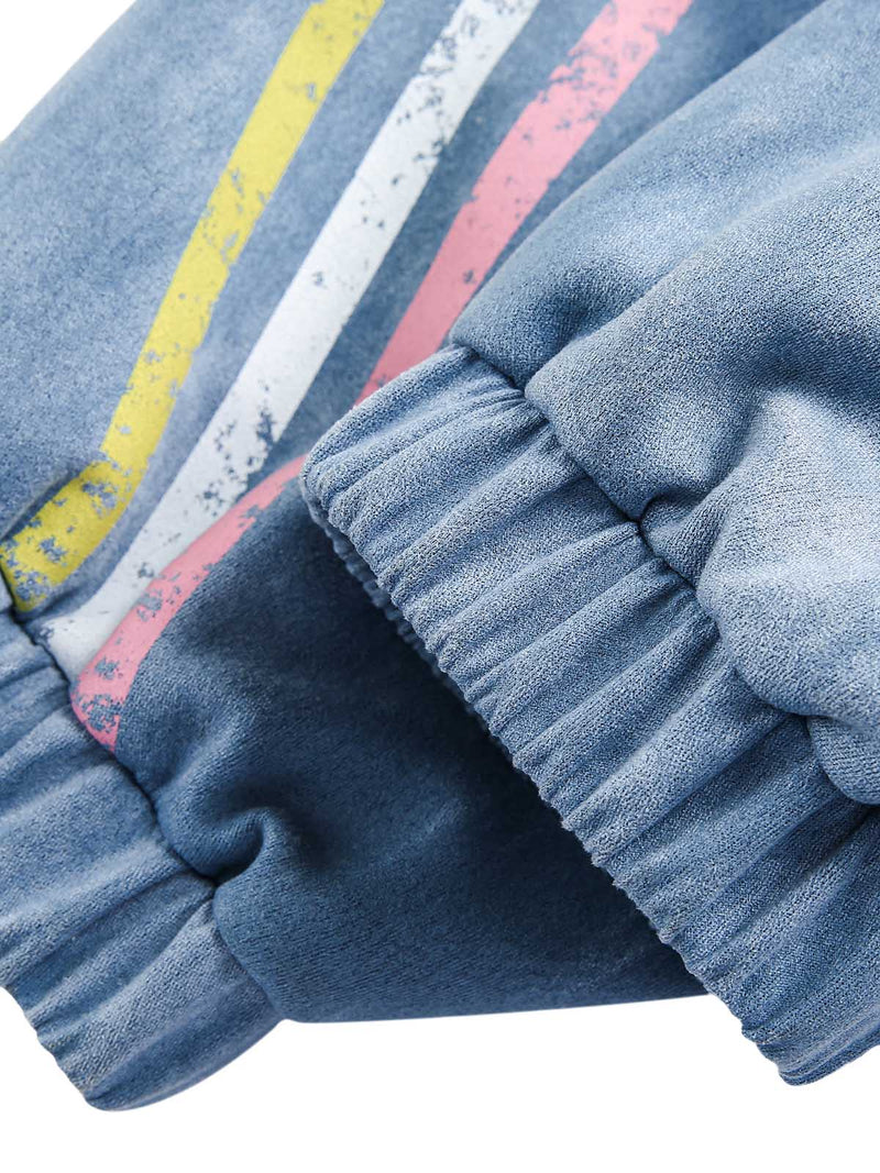 Two-tone Retro Suede Cardigan