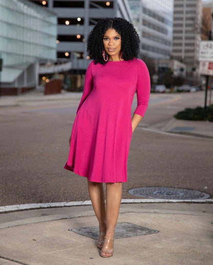Clothing Dress Long Sleeve T-shirt Mid Color Basic Summer Autumn