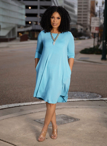 Clothing Dress Long Sleeve T-shirt Mid Color Basic Summer Autumn