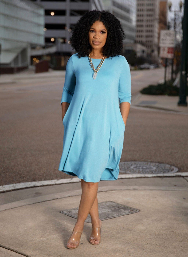Clothing Dress Long Sleeve T-shirt Mid Color Basic Summer Autumn