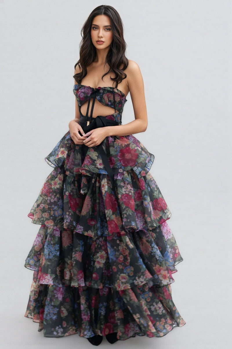 Jary Strapless Maxi Dress