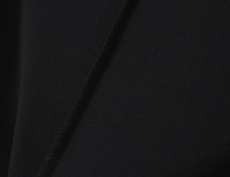 Summer Clothing Long Sleeve Zipper Slim Fit Jumpsuit Shorts