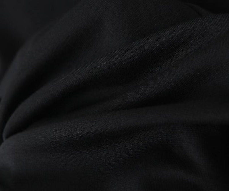 Summer Clothing Long Sleeve Zipper Slim Fit Jumpsuit Shorts