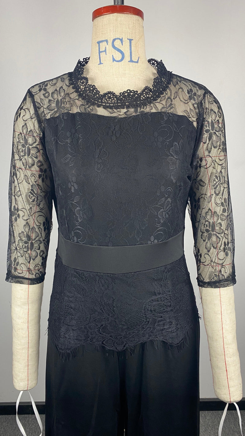 Summer Clothing Dunhuang Lace Jumpsuit