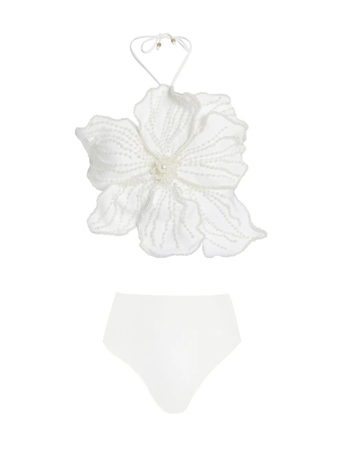 Beaded Swimsuit and Pants