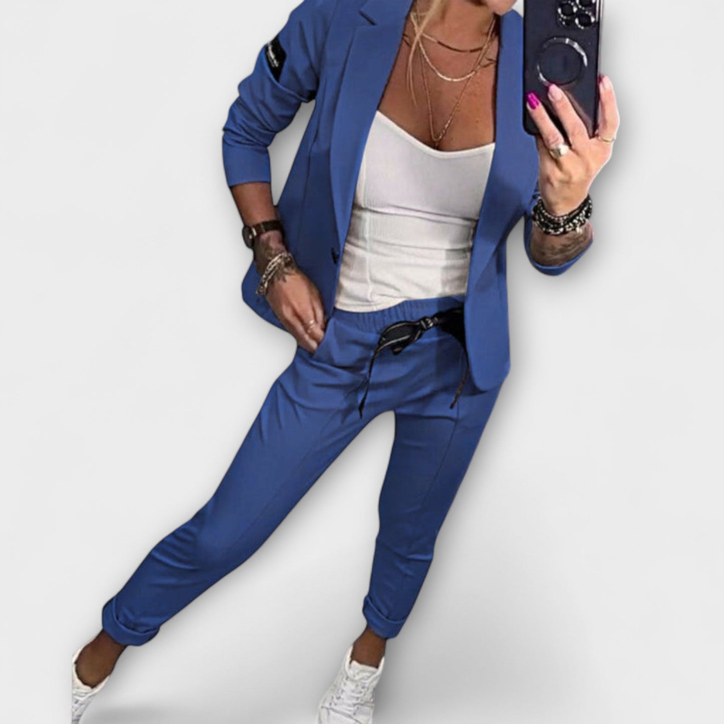 Vionne | Set of Top, Jacket, and Pants