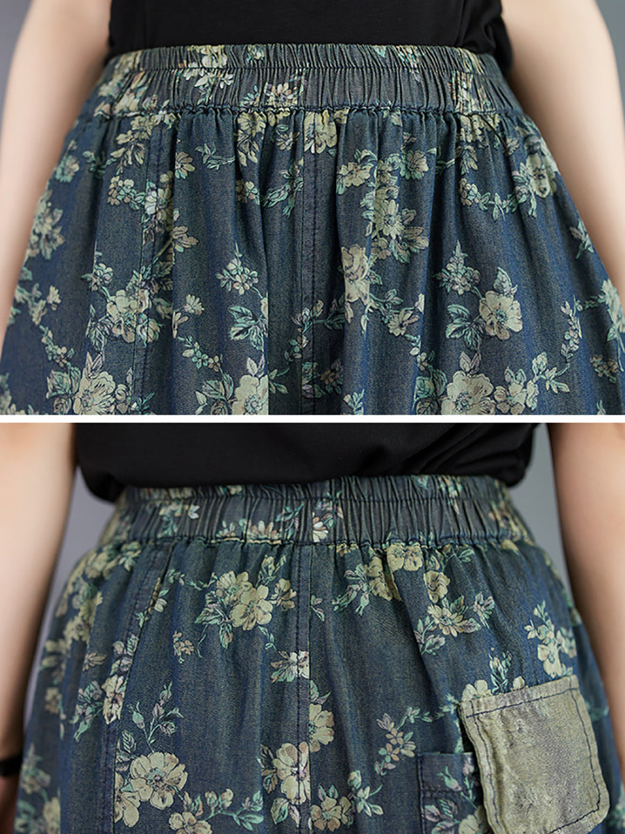 Summer Spliced Harem Pants Oo1023