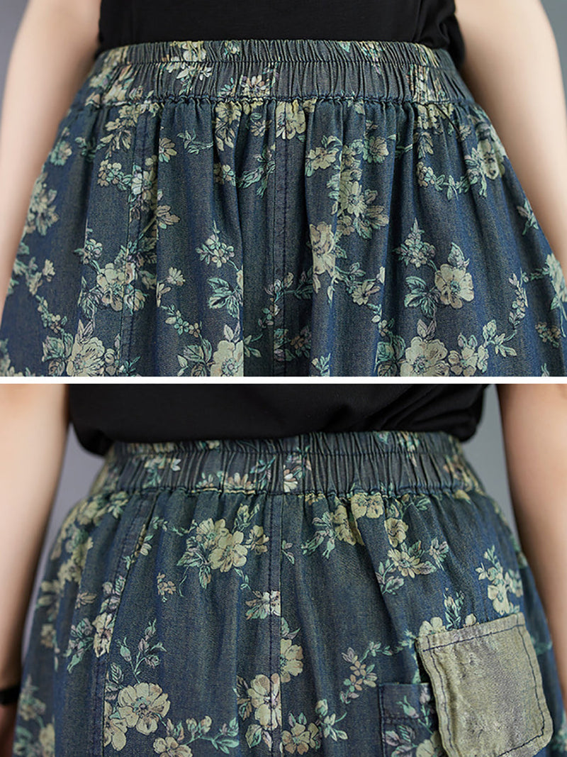 Summer Spliced Harem Pants Oo1023