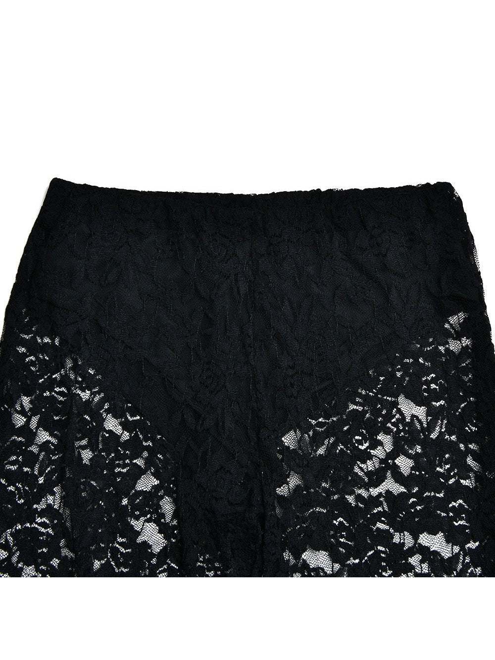 Lace See Through High Waist Pants