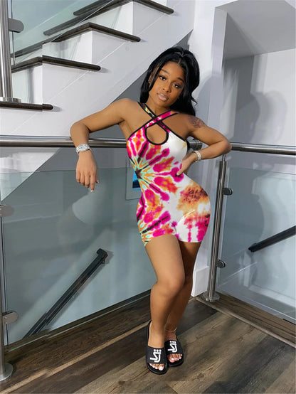 Clothing Printed Halter Romper Clothing