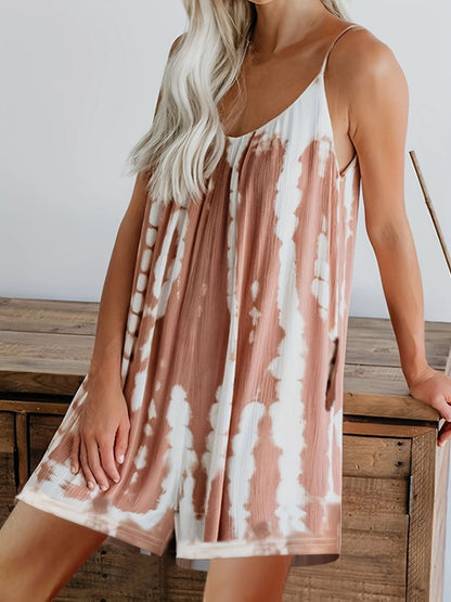 Summer Loose Strap Romper Jumpsuit
