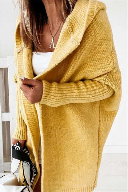 Fall for Nyc Hooded Cardigan
