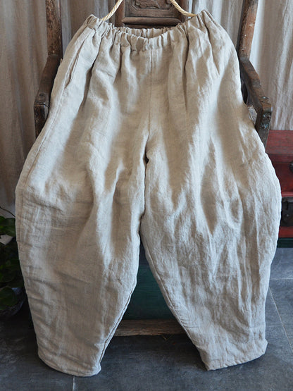 Winter Thicken Harem Pants Qu017