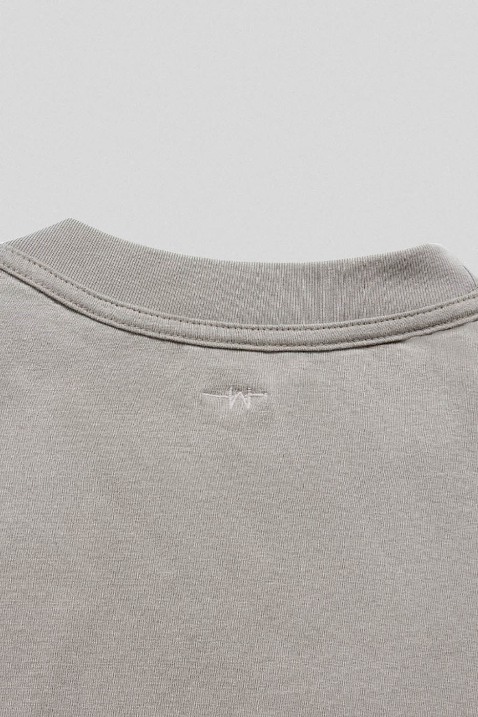 Stone Gray Oversized Army T-shirt
