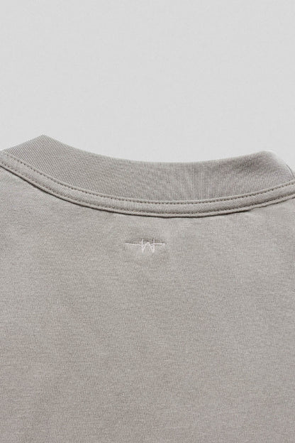 Stone Gray Oversized Army T-shirt