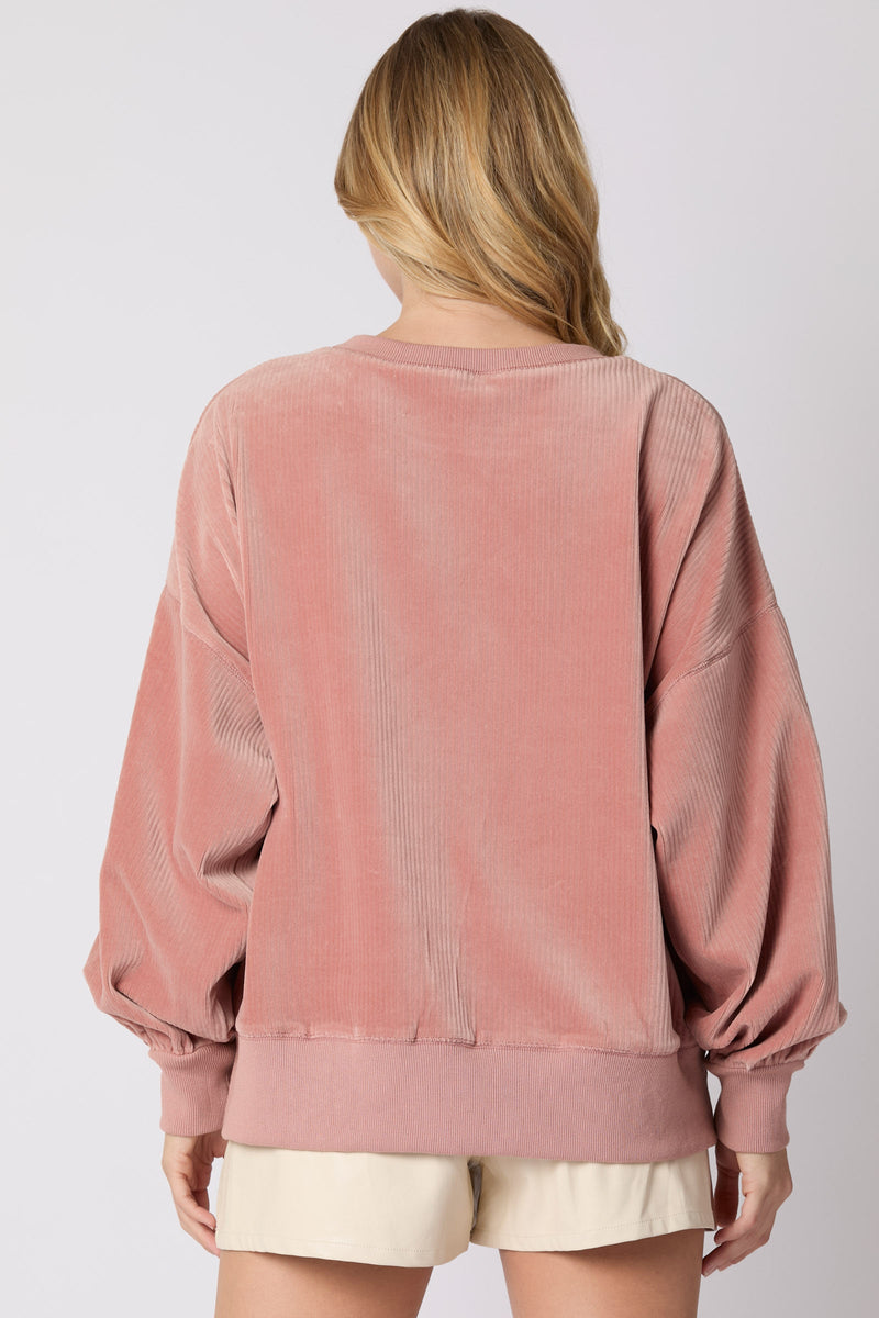 Autumn Winter Christmas Pumpkin Cake Sequ Round Neck Loose Pullover Sweatshirt