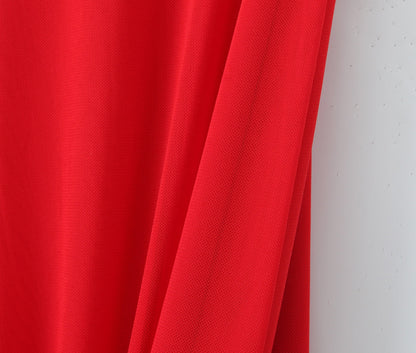 Decorative Party Fishtail Dress Slim Stretch Mesh Camisole Maxi Dress