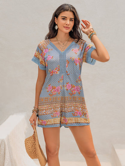 Mixed Batch Delivery Seaside Vacation V Neck Jumpsuit