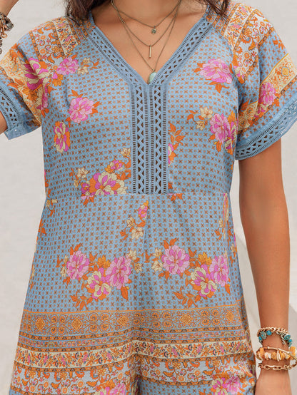 Mixed Batch Delivery Seaside Vacation V Neck Jumpsuit