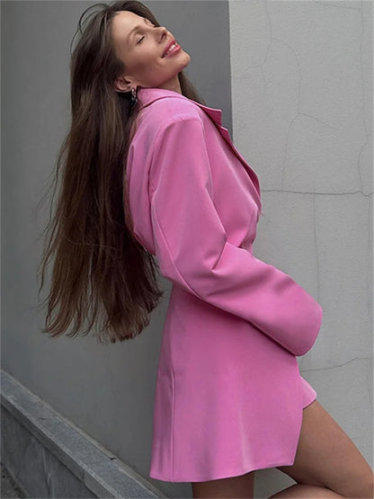 V-neck High Waist Cardigan Coat for – Outwear