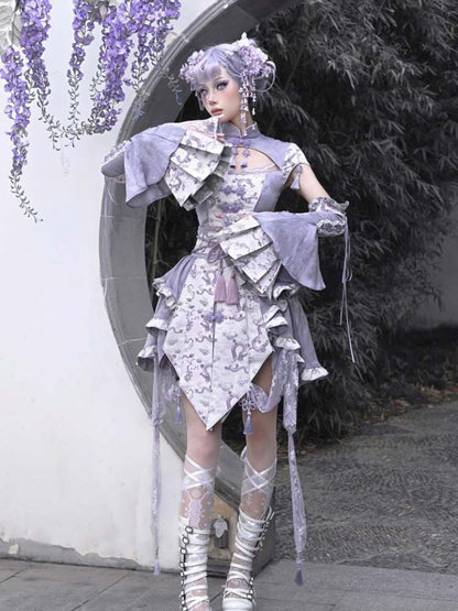 Chinese Qipao Inspired Lolita Skirt
