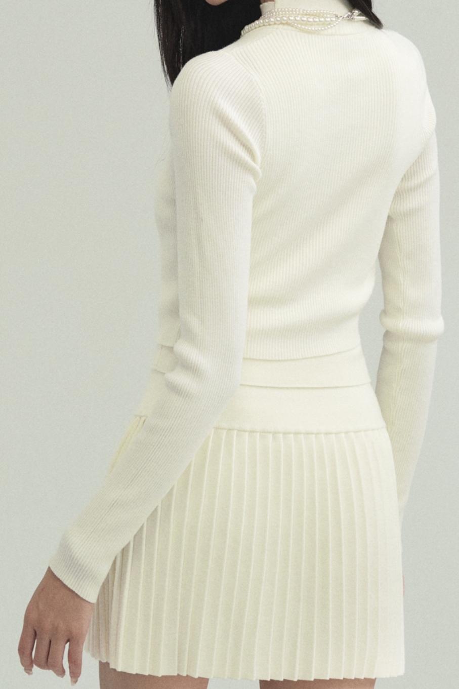 French Knitted Three-piece Set
