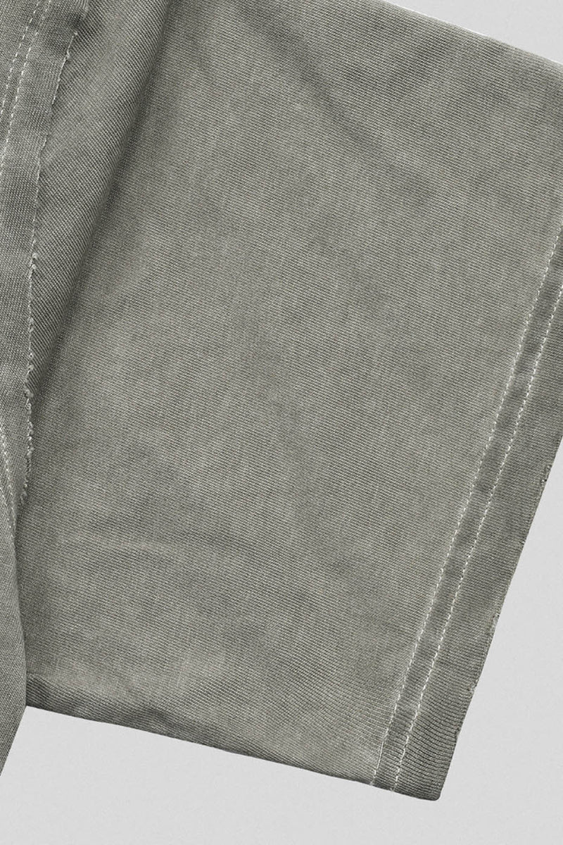 Washed Structured Grey T-shirt
