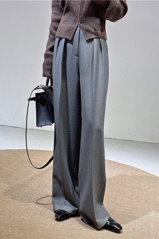 Straight-leg Wide-leg Pants