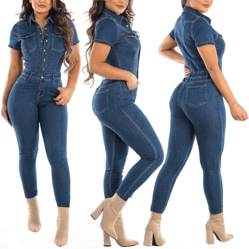 Denim Jumpsuit