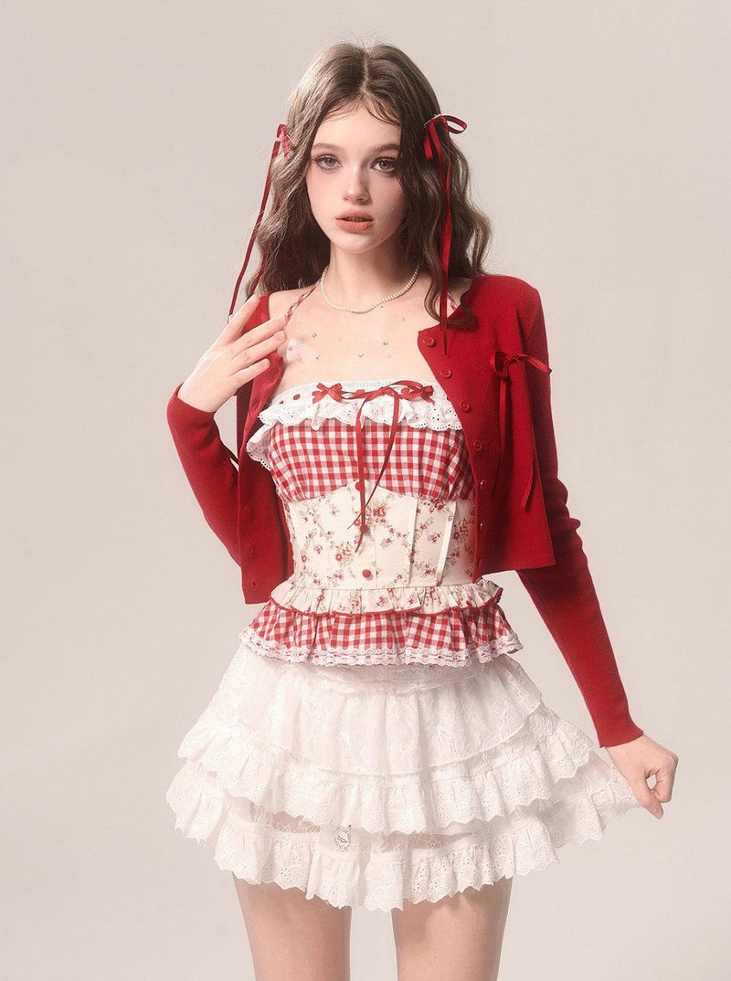 White Lace Ballet-inspired Cake Skirt