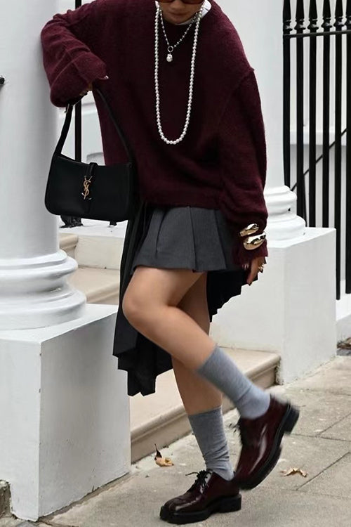 Crewneck Pullover Sweater