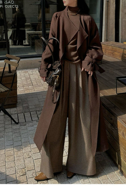 Autumn Lightweight Long Overcoat