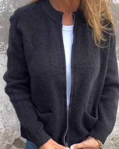 Sol - Aura Ribbed Cardigan
