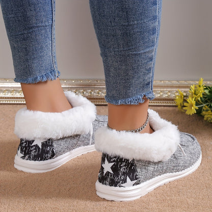 Plush Lined Canvas Shoes Gr7841