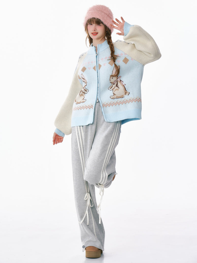Bunny Fair Isle Cardigan