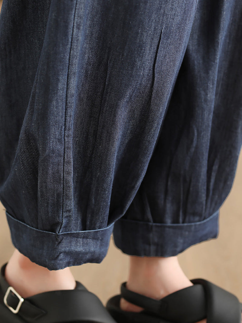 Summer Denim Loose Harem Pants Fd003