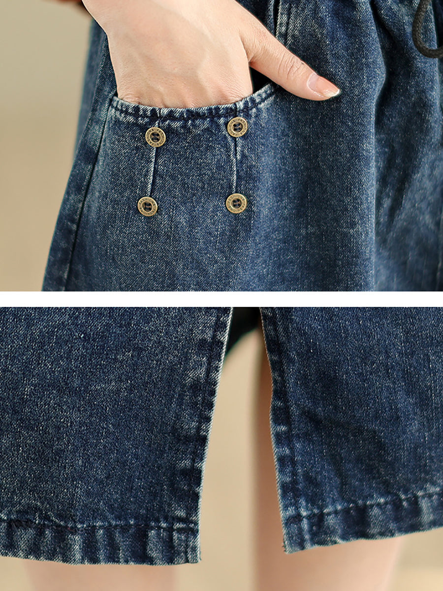 Summer Denim Skirt Kl1036